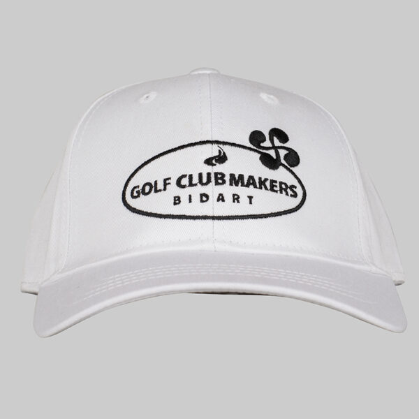 Casquette blanche croix basque golf clubmakers